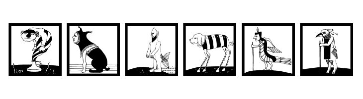 MythologicalSquares  Free Fonts Download