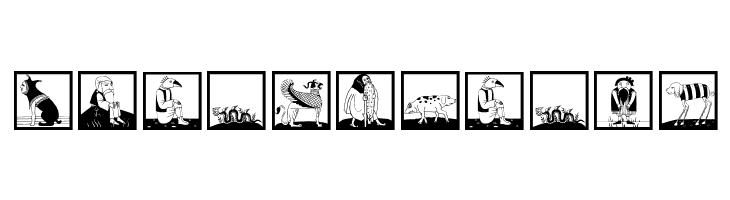 MythologicalSquares  Free Fonts Download
