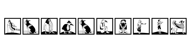 MythologicalSquares  Free Fonts Download