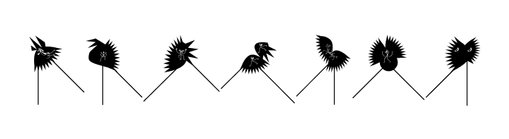 RunningZigzags  Free Fonts Download