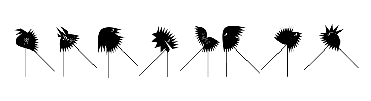 RunningZigzags  Free Fonts Download