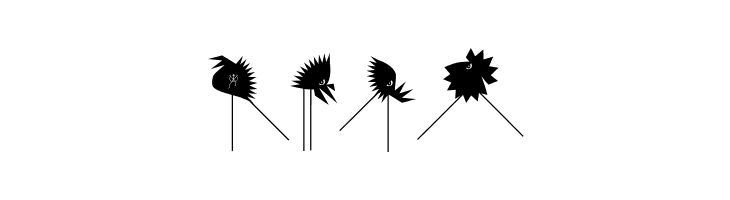 RunningZigzags  Free Fonts Download