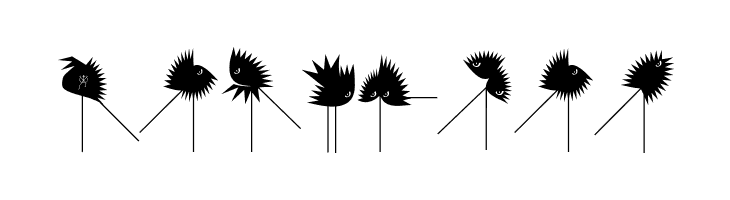 RunningZigzags  Free Fonts Download