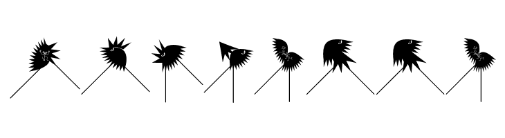 RunningZigzags  Free Fonts Download