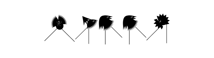 RunningZigzags  Free Fonts Download