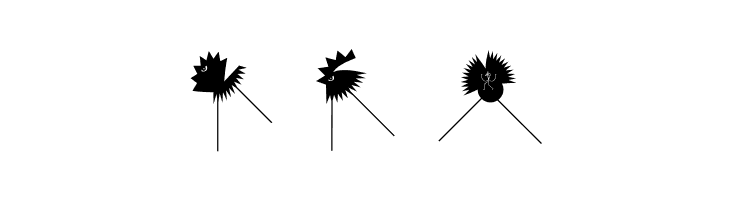 RunningZigzags  Free Fonts Download