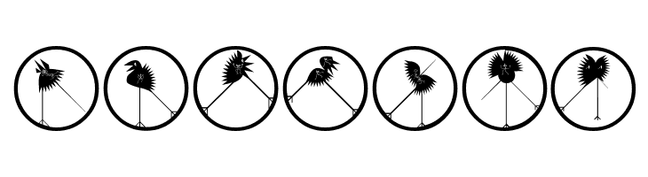 RunningZigzagsTwo  Free Fonts Download