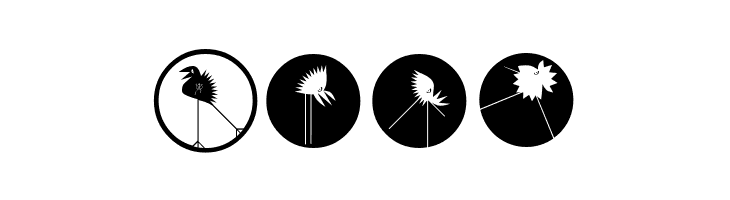 RunningZigzagsTwo  Free Fonts Download