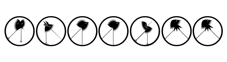 RunningZigzagsTwo  Free Fonts Download