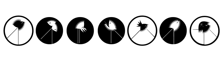 RunningZigzagsTwo  Free Fonts Download