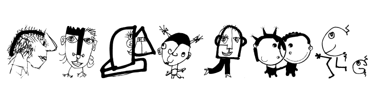 VectorFaces  Free Fonts Download