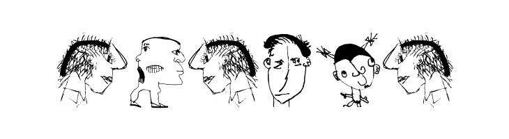 VectorFaces  Free Fonts Download