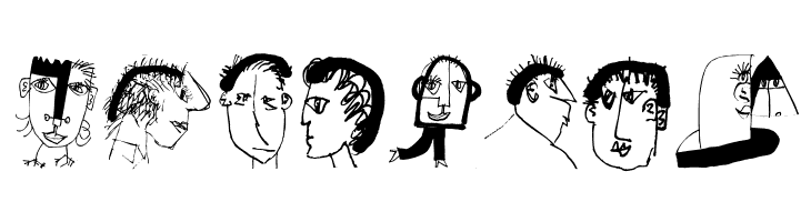 VectorFaces  Free Fonts Download