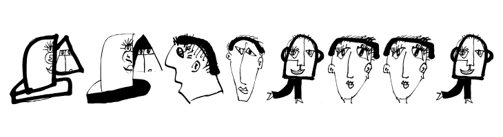 VectorFaces  Free Fonts Download