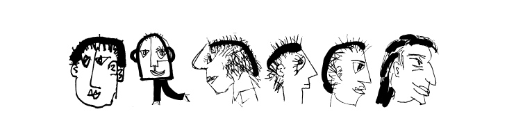 VectorFaces  Free Fonts Download