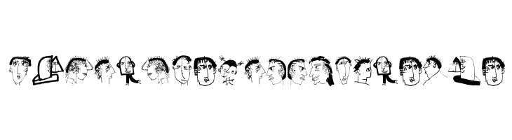 VectorFaces  Free Fonts Download