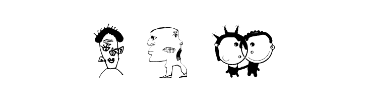 VectorFaces  Free Fonts Download