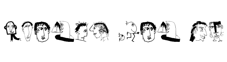 VectorFaces  Free Fonts Download