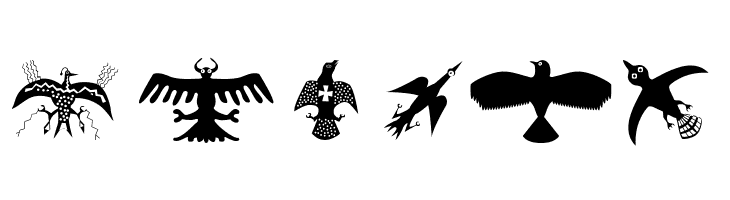 BirdsEleven  Free Fonts Download