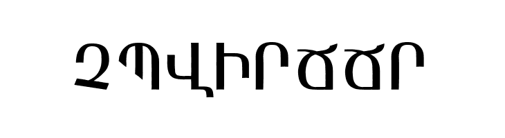 ARMEN_ TT Normal  Free Fonts Download