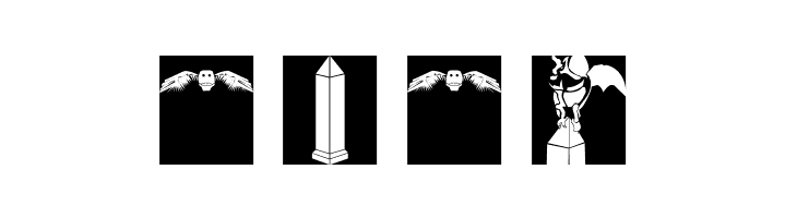 MourningTrauerInverse  Free Fonts Download