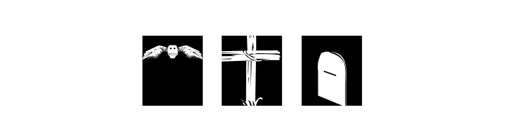 MourningTrauerInverse  Free Fonts Download