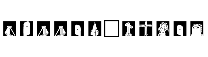 MourningTrauerInverse  Free Fonts Download