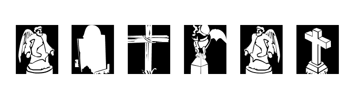 MourningTrauerInverse  Free Fonts Download