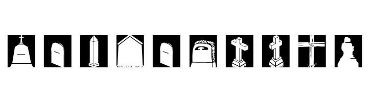 MourningTrauerInverse  Free Fonts Download