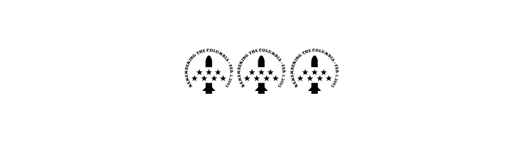 Columbia Shuttle Memorial Font  Free Fonts Download