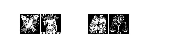 Tierkreis 1  Free Fonts Download