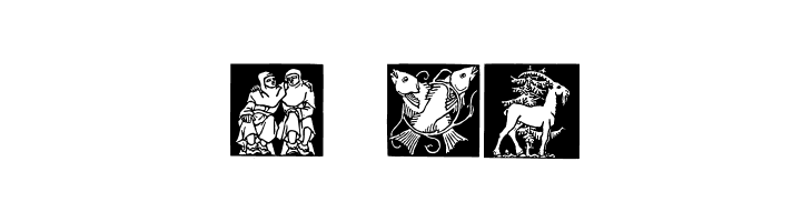 Tierkreis 1  Free Fonts Download