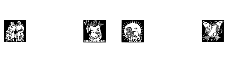 Tierkreis 1  Free Fonts Download