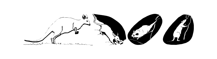 AustranimalsOne  Free Fonts Download