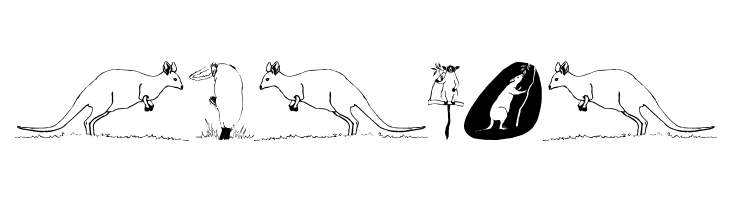 AustranimalsOne  Free Fonts Download