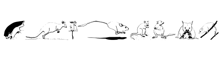 AustranimalsOne  Free Fonts Download