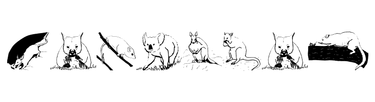 AustranimalsOne  Free Fonts Download
