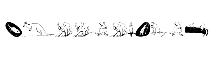 AustranimalsOne  Free Fonts Download
