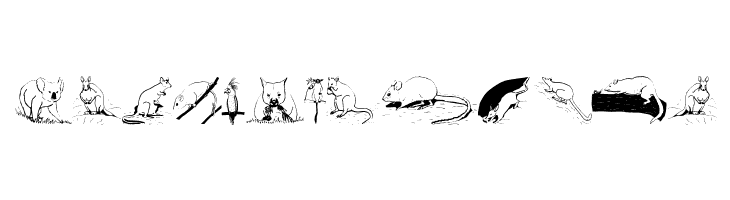 AustranimalsOne  Free Fonts Download