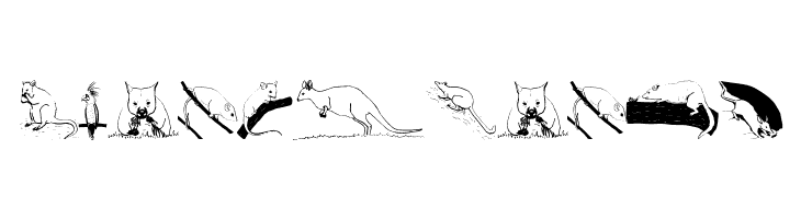 AustranimalsOne  Free Fonts Download