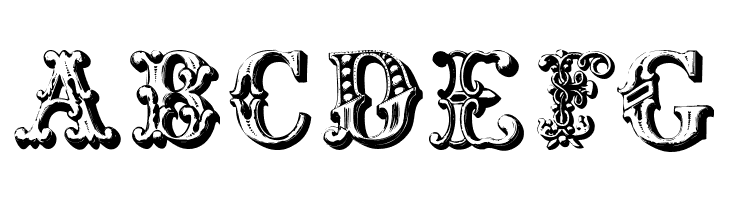 CorrodetInitials  Free Fonts Download