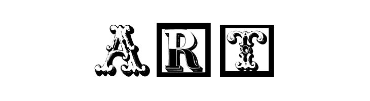 CorrodetInitials  Free Fonts Download