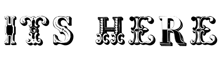 CorrodetInitials  Free Fonts Download