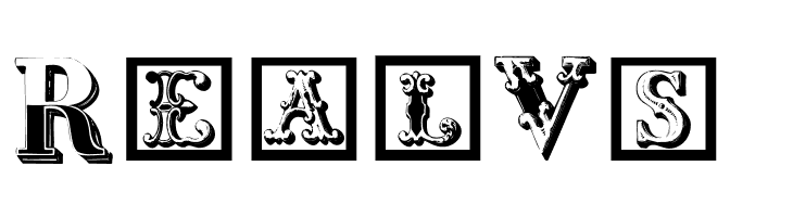 CorrodetInitials  Free Fonts Download