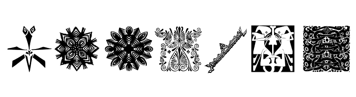 AbstractBats  Free Fonts Download