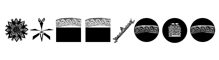 AbstractBats  Free Fonts Download