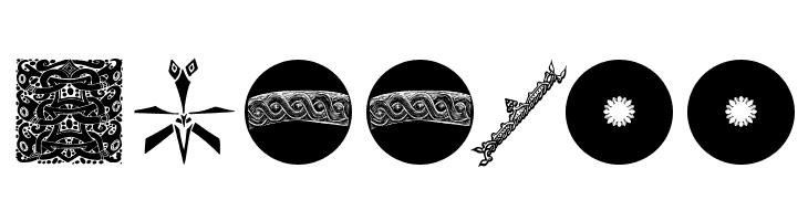 AbstractBats  Free Fonts Download