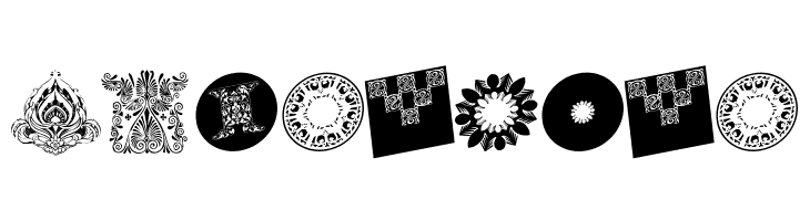 AbstractBats  Free Fonts Download