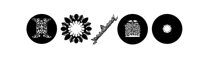 AbstractBats  Free Fonts Download