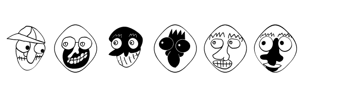 NiceNeighboursCondensed  Free Fonts Download